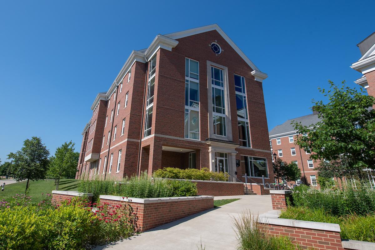 Photo of Tanaka Hall, located on South Green